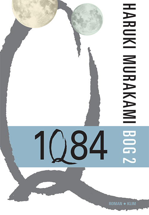 Cover of 1Q84 in Denmark 1Q84 bog 2, Haruki Murakami