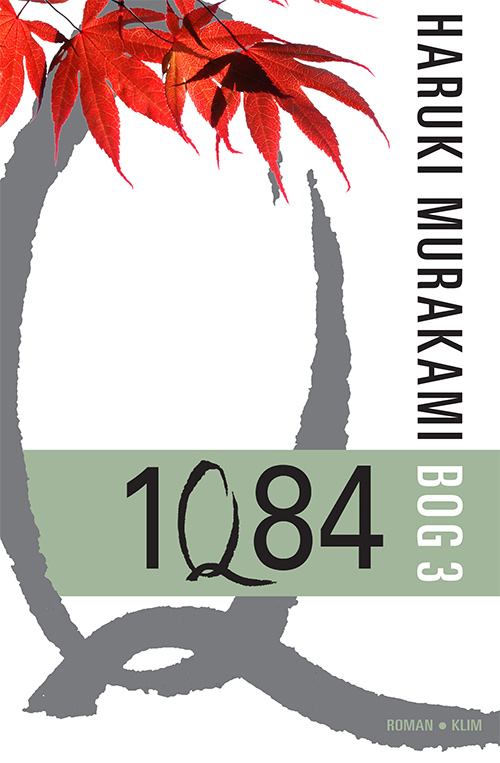 デンマーク語版『1Q84』の本の装丁 1Q84 bog 3, Haruki Murakami