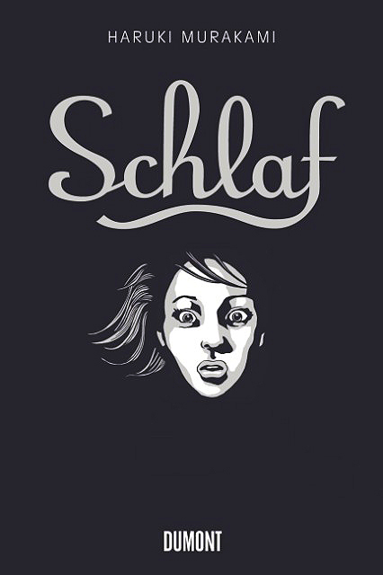 ドイツ語版『ねむり(眠り)』の装丁 Schlaf. Haruki Murakami, Kat Menschik(カット・メンシック)